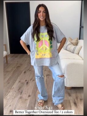 Shop Talulah Oversized Graphic Tee